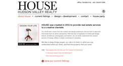 Desktop Screenshot of househudsonvalley.com